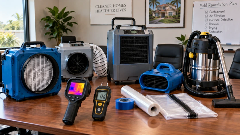 mold removal Gainesville FL professional mold inspection equipment